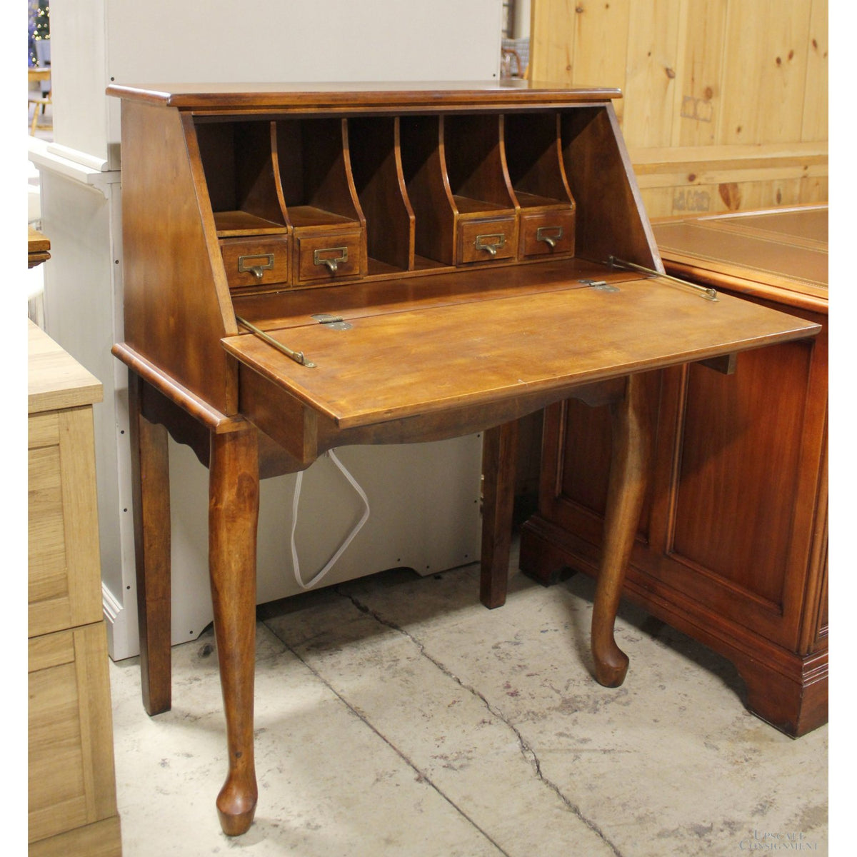 Inlaid Dropfront Writing Desk