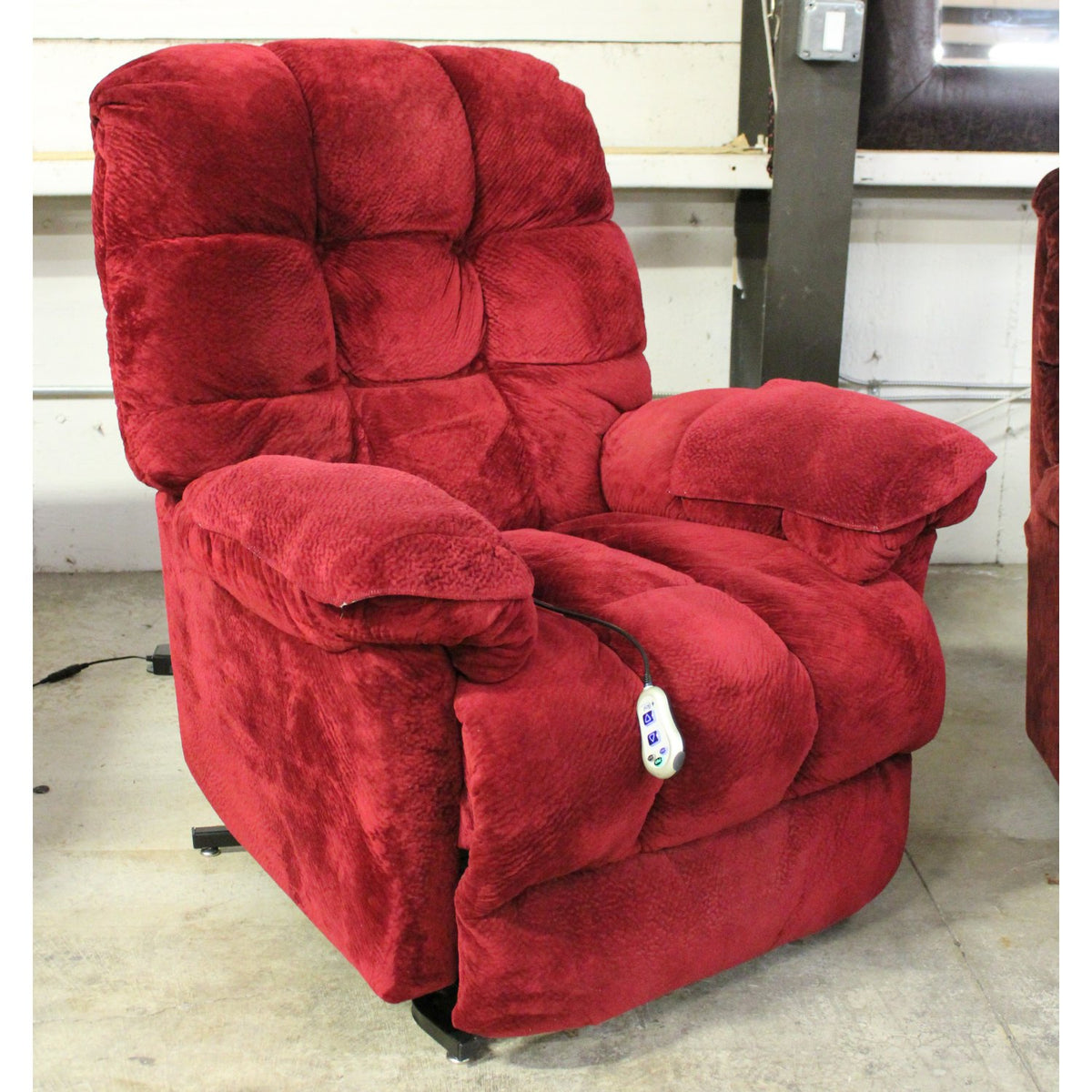 Best Chairs, Inc. Red Power Lift Recliner