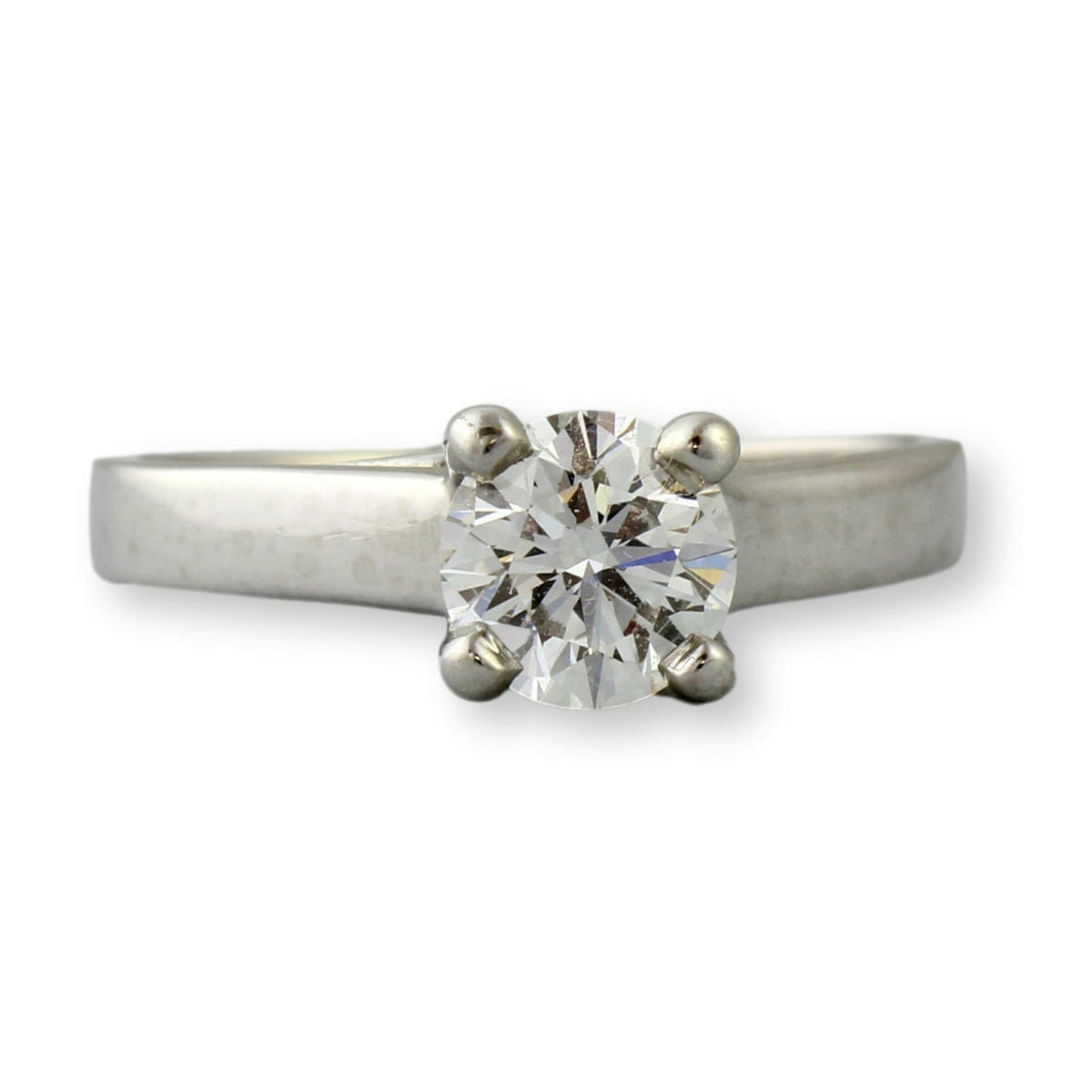 0.85ct GIA Diamond Platinum Engagement Ring | 1.12ctw Set