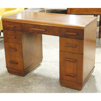 Vintage Walnut Waterfall Desk