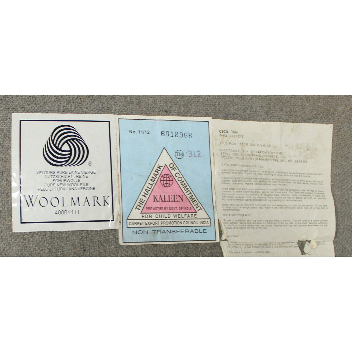 Pottery Barn 8' 2'' X 10'1'' 'Cecil' Area Rug