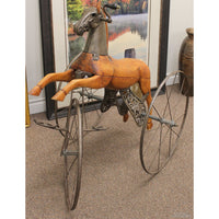 Antique French Velocipede Horse Tricycle