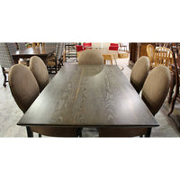 Vance Modern Dining Table w/6 Copper Chairs