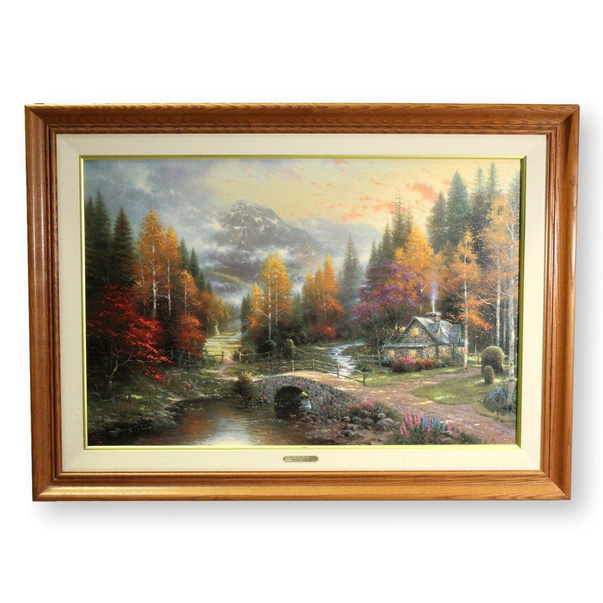 Limited Edition Print "The Valley of Peace" by Thomas Kinkade