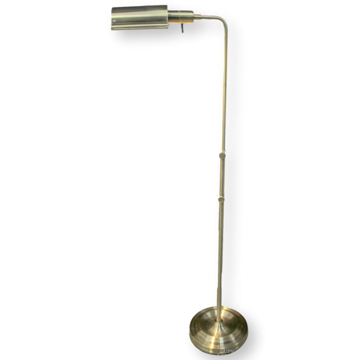 Brushed Bronze Pharmacy Style Floor Lamp