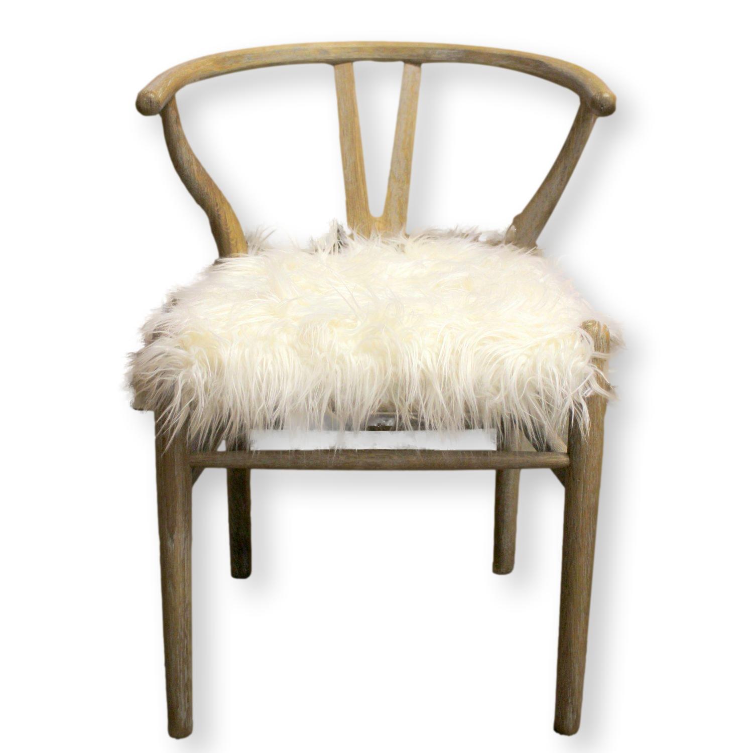 Linon Home Decor Products Ellis Wishbone Accent Chair
