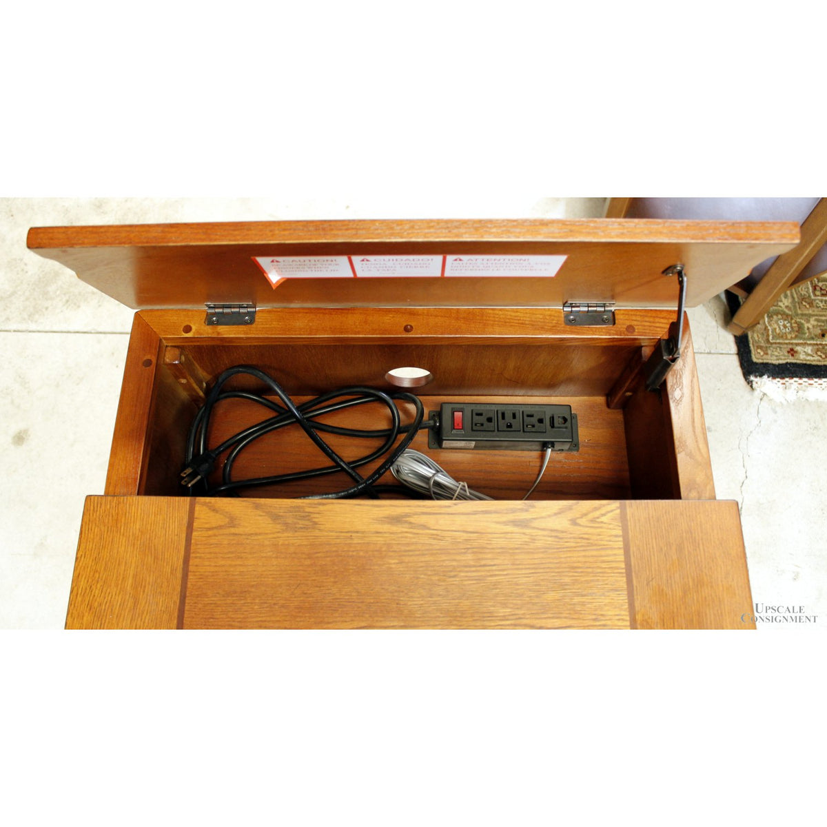Ashley 'Cross Island' End Table w/Drawer