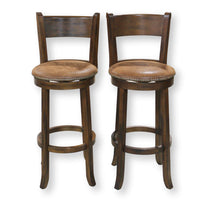 Sunny Design Pair of Swivel Bar Stools