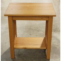 CVW Mission Oak End Table