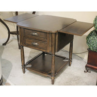 Paula Deen Home Drop Leaf End Table