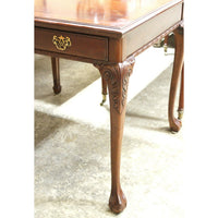Queen Anne Mahogany Writing Desk & Chair