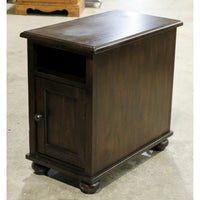 Ashley Furniture Narrow Nightstand w/Cabinet & Power Port