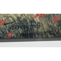 Framed Limited Edition Print 'Cannon Beach Reds' by Jeffrey Hull