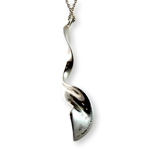 Tiffany & Co. Frank Gehry Orchid Pendant Necklace in Sterling Silver