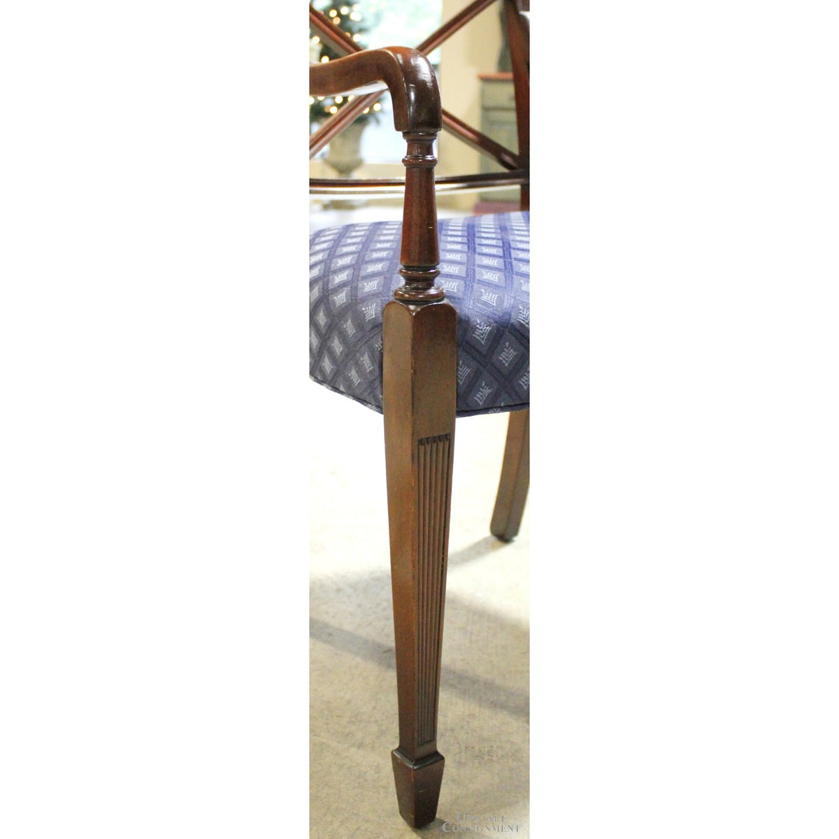Chippendale Style Dining Table w/6 Chairs