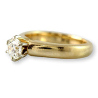 .50ct Diamond 14K Yellow Gold Engagement Ring - GIA Report