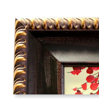 68'' x 38'' Framed Artwork 'Bouganvillas in Greece'