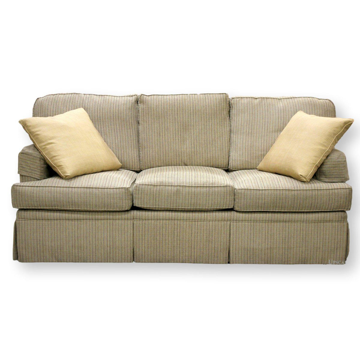 Down-filled Skirted Sofa