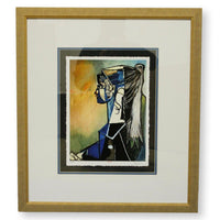 Gallery Framed Art Print 'Portrait of Sylvette' By Pablo Picasso