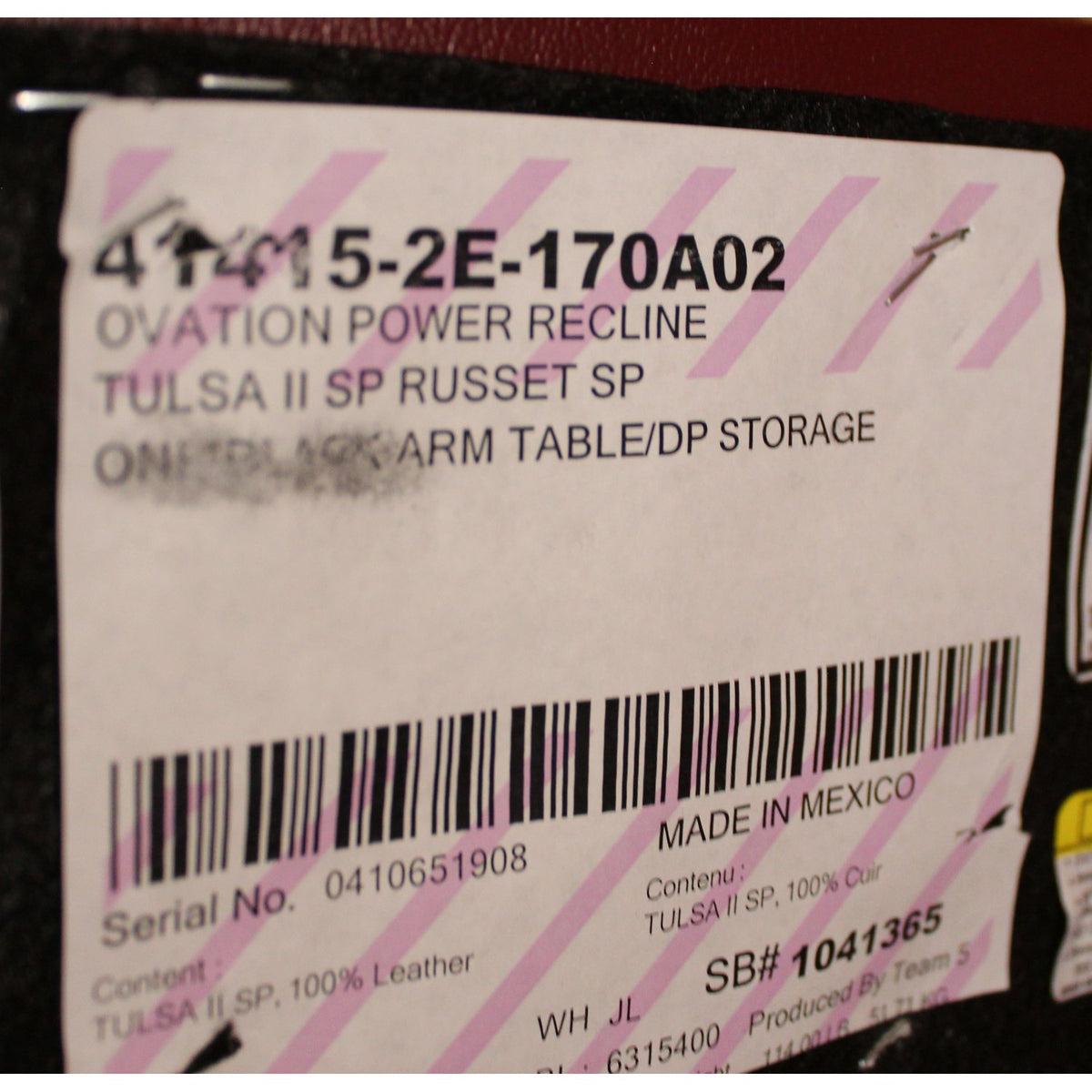 Palliser Ovation 3Pc. Theater Seating