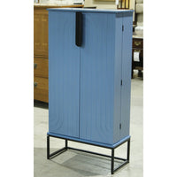 Blue 2 Door Storage Cabinet