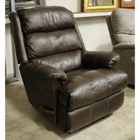 La-Z-Boy Large Size Brown Leather Rocking Recliner
