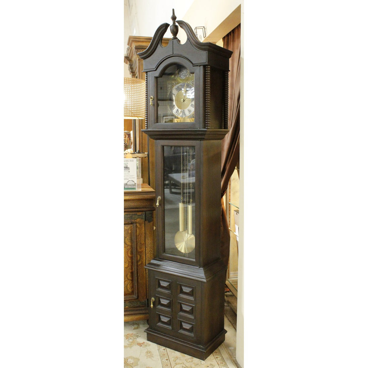 Gothic Style Grandfather Clock