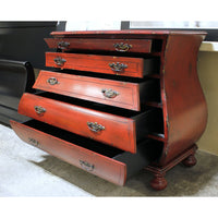 Hooker Furniture Red Bombe Chest