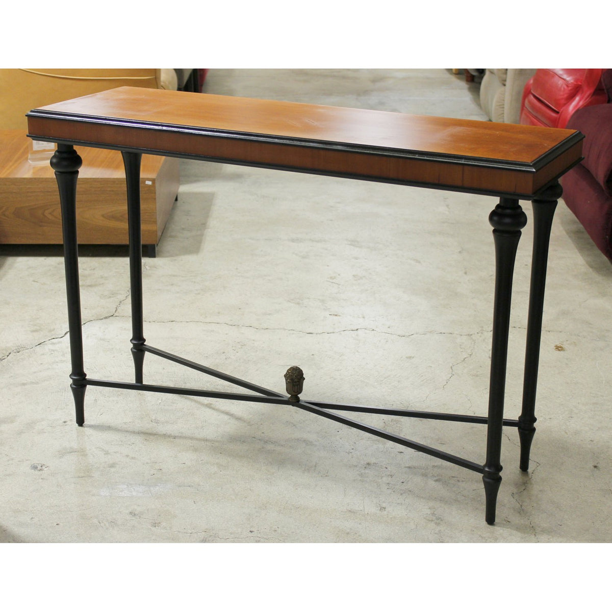 Bombay Co. Ebony & Wood Console Table