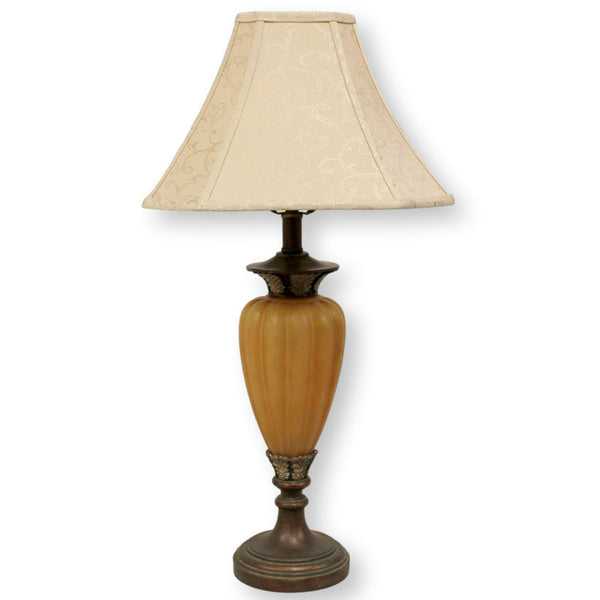Tuscan Amber Table Lamp