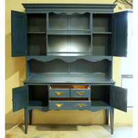 Pennsylvania House Teal Blue China Cabinet
