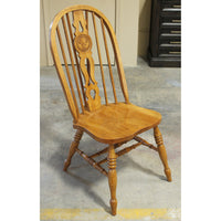 H.W. Hull Oak Dining Table w/4 Chairs