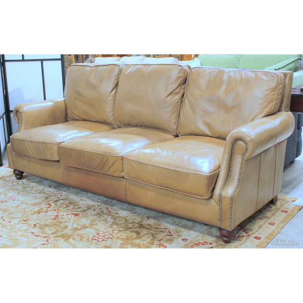 Classic Concepts 'Nicholas' Leather Sofa