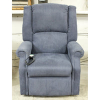 Mega Motion Blue Infinite Position Power Lift Recliner