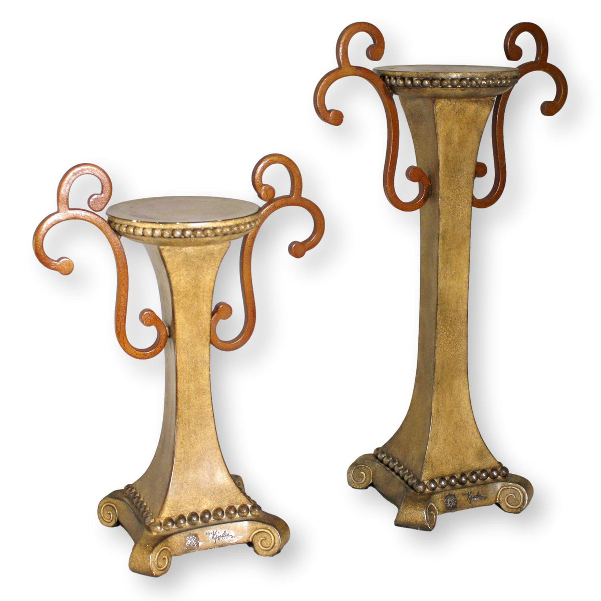 Austin Products, Inc. 'The Kinder Collection' Set/2 Candle Holders