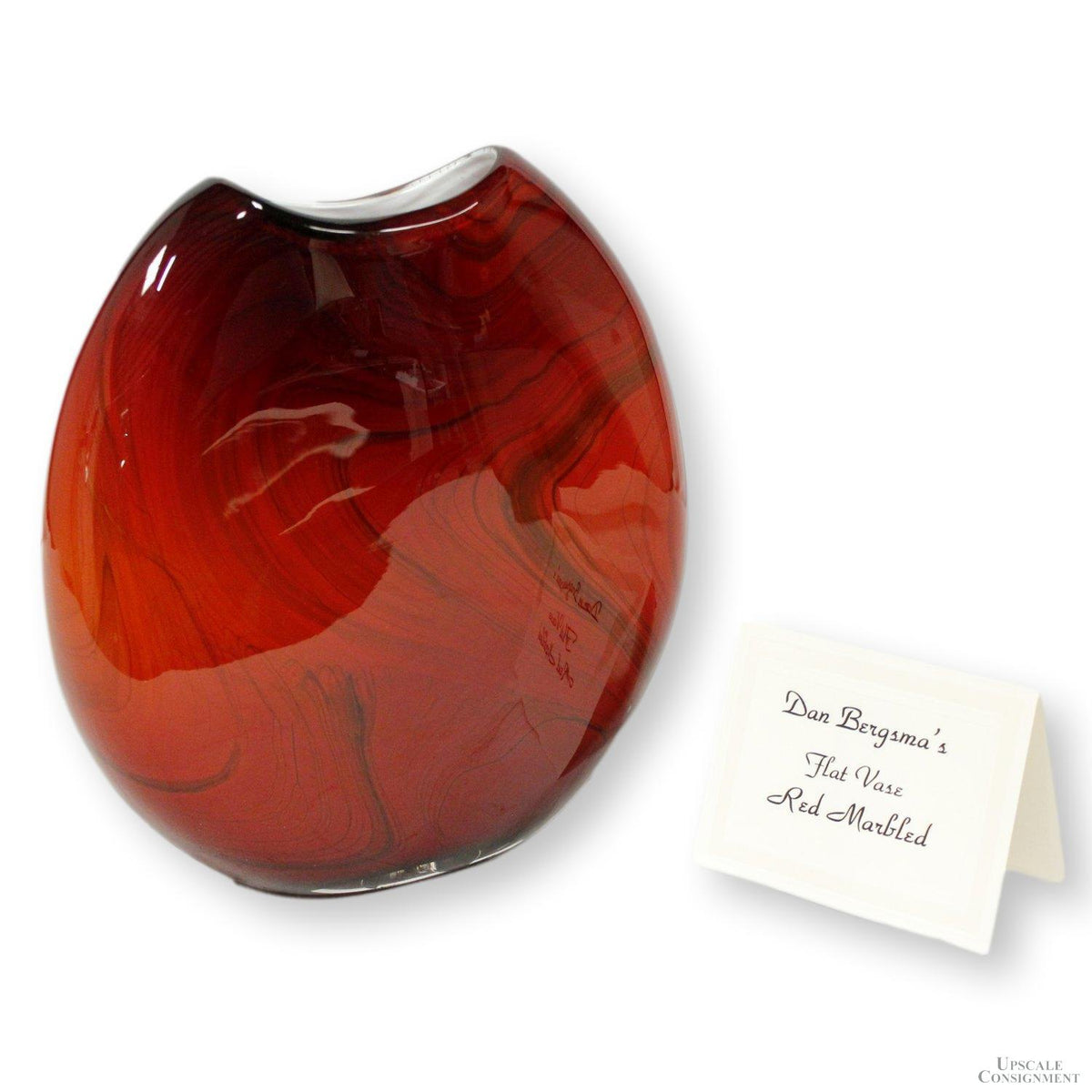 Art Glass Vase by Dan Bergsma