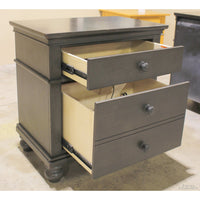 Aspenhome Gray Nightstand w/Electrical Hookup