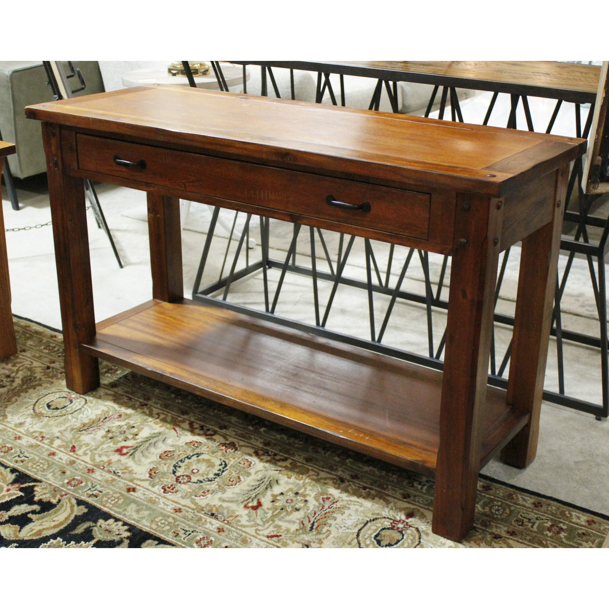 World Market Rustic Console Table w/Drawer