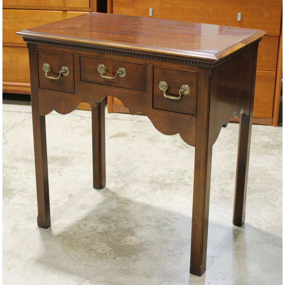 Hickory Chair Co. Vintage 3 Drawer Nightstand