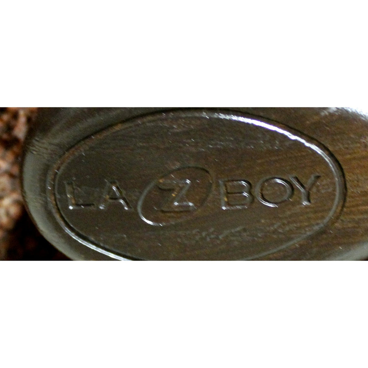 La-Z-Boy Brown Chenille Rocking Recliner