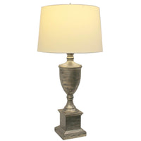 Wildwood Pewter Trophy Style Table Lamp