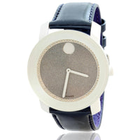 Movado - BOLD Unisex Stainless Steel & White Ceramic Quartz Watch