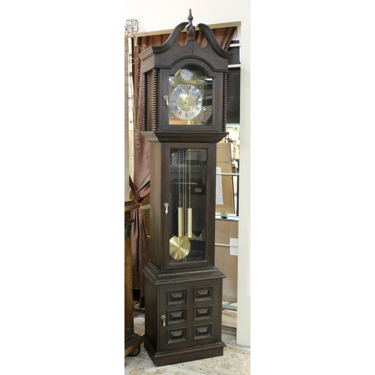 Gothic Style Grandfather Clock