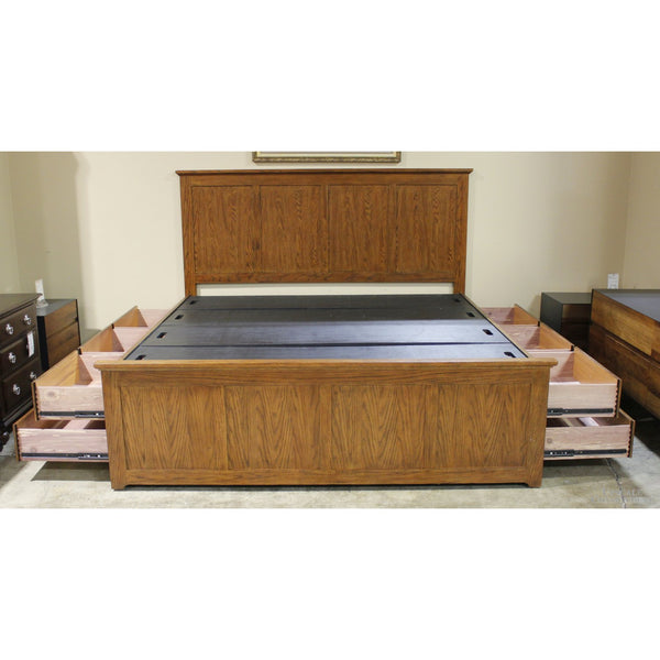 Intercon Furniture King Bed w/12 Drawer Storage