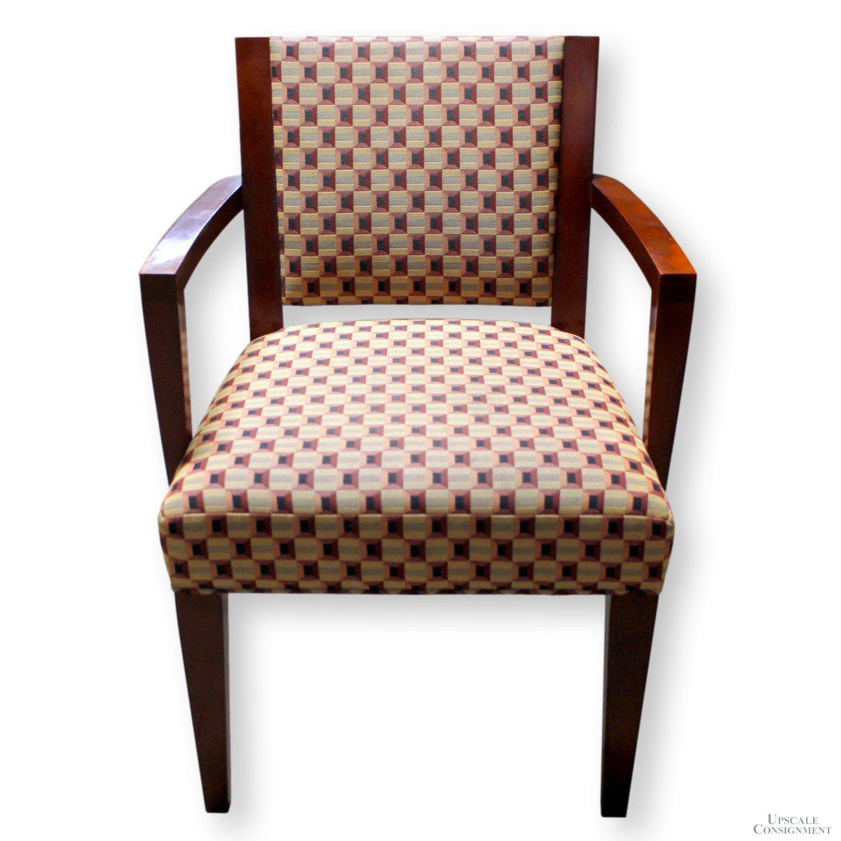 Hickory Business Furn. Mahogany Oswego Arm Chair