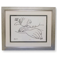 Gallery Framed Art Print 'War and Peace' By Pablo Picasso