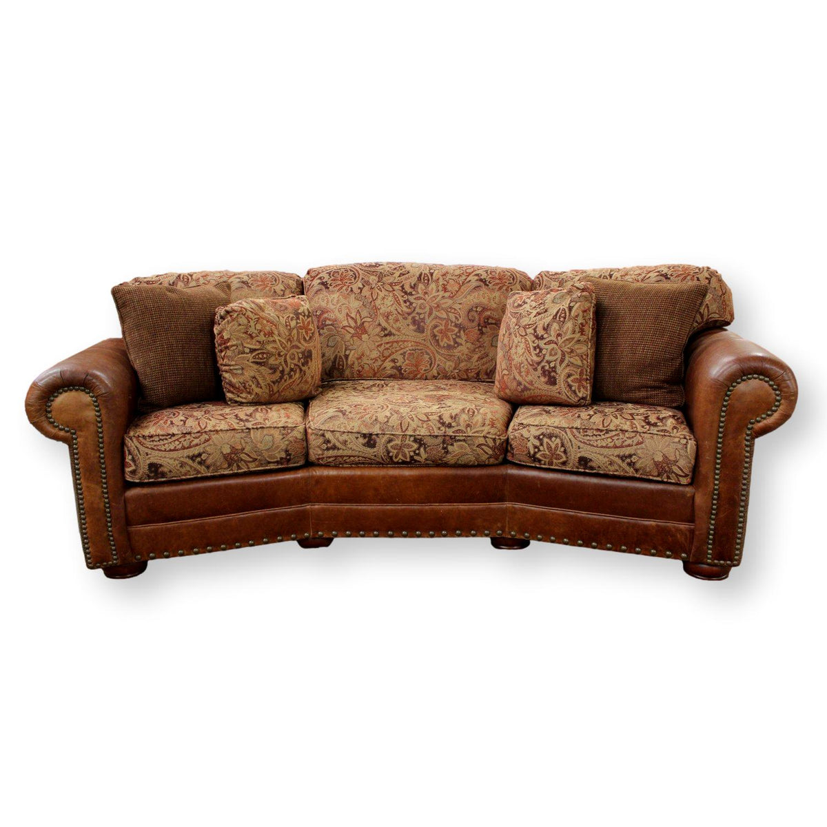 Paisley Conversation Sofa