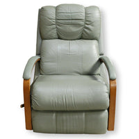 La-Z-Boy Green Leather Recliner