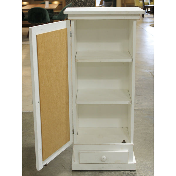 White Accent Cabinet