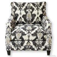 Lexington Ikat Pattern Club Chair